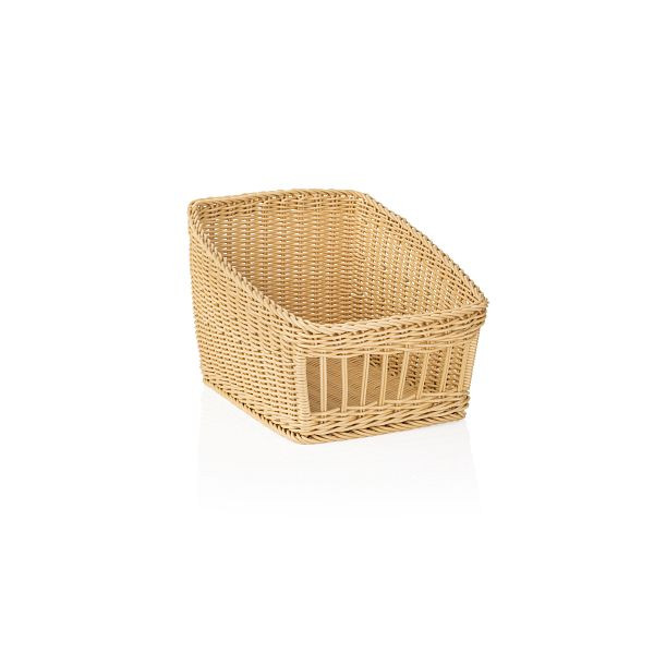 WAS Korb Systemkorb hellbeige, 30 x 40 x 27 / 16 cm, 5087340