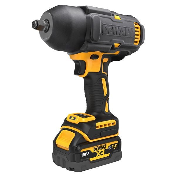DeWalt 18,0 Volt / 5,0 Ah Akku-Schlagschrauber 1/2" Außenvierkant (bürstenlos), DCF900P2G-QW