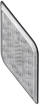 HELLA Blinkleuchte, Shapeline Style, LED, 12/24V, geschraubt, AMP, 2-polig, hinten links, senkrecht, mit Blinkleuchtenausfallkontrolle, 2BA 013 331-231