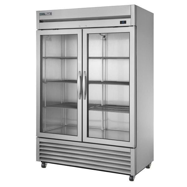 True Doppeltür-Displaykühlschrank T-49G-FGD01, digitale Steuerung, FB002