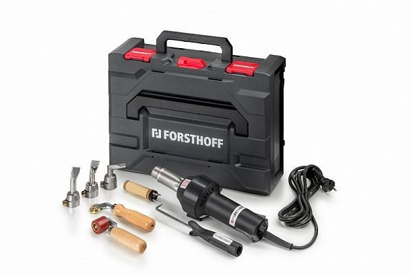Forsthoff Oval-Q Heißluftschweißgerät Schwimmbad Set, OVALSET3