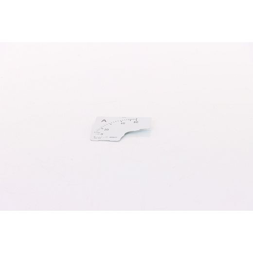 ELMAG Skala 0-60A zu Amperemeter 72x72mm, 9503780, 9000095037807