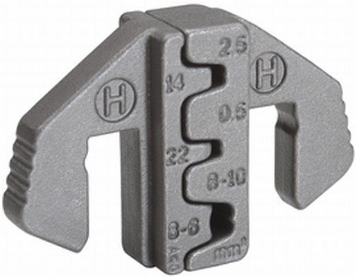 HELLA Crimpzangeneinsatz, Metall, Ø von: 0.5mm, Ø bis: 10.0mm, Basic insert H, 8PE 863 807-461