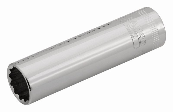 Bahco Steckschlüssel-Einsatz 3/8", 12kant, lang, SW 13 mm, SB-Verpackung, SBA7402DM-13