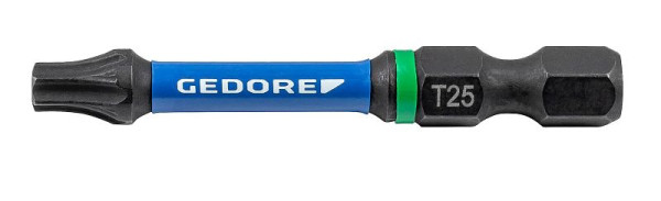 GEDORE 666 TR50 T30-02 Torsions-Bit-Satz TX T30, Länge 50 mm, VE: 2 Stück, 3517551