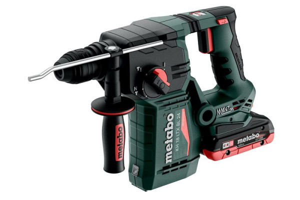 metabo Akku-Kombihammer KH 18 LTX BL 24 metaBOX 165 L, inkl. Akkus und Ladegerät, 601713800