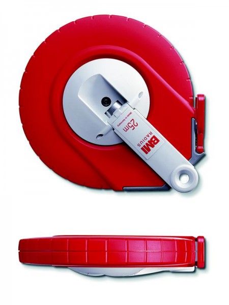 BMI Weißlackiertes Bandmaß, gedruckte Teilung, 501214015CH