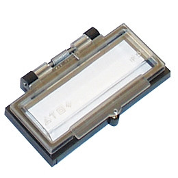 GIFAS Transparentschutzklappe mit Rahmen, ohne Dichtung, 201066