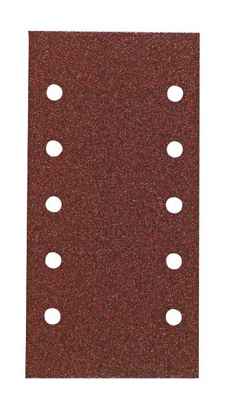 HiKOKI Haftschleifblatt 115x230mm P40, Rot, VE: 10 Stück, 753061