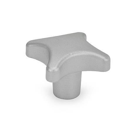 Ganter Edelstahl-Kreuzgriffe, Rohteil (DIN 6335-NI-32-A), VE: 25 Stück, 6335-NI-32-A