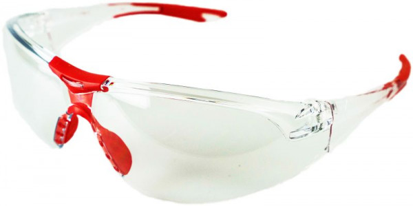 Artilux Arty 270 rot (Fassung) / klar (Glas), Schutzbrille, VE: 20 Stück, 11116
