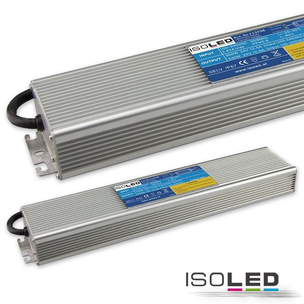 ISOLED LED Trafo 24V/DC, 10-300W, IP66, SELV, 113708