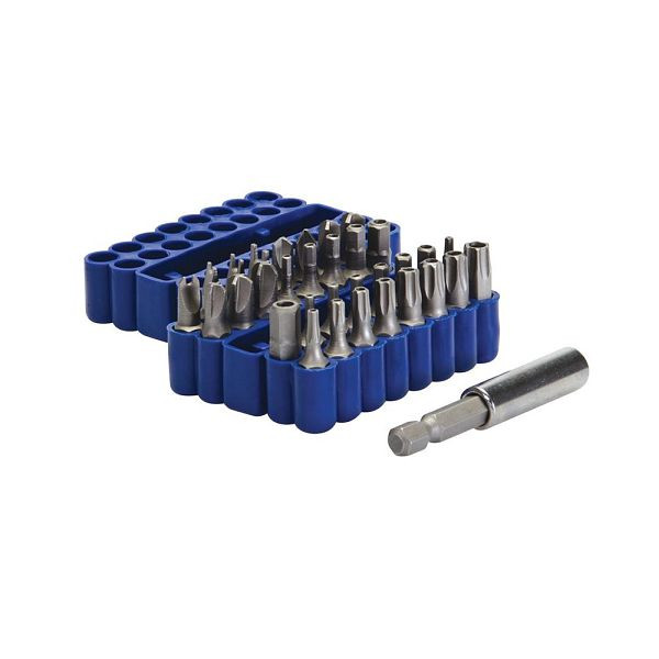 Silverline Lange Sicherheitsbits, 33-tlg. Satz, 25 mm, 909353