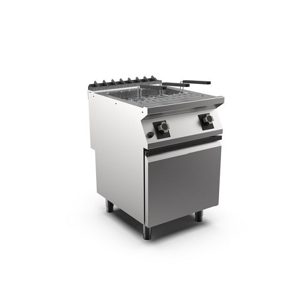Mareno M1-700 Gas-Nudelkocher 1x GN 1/1, 42 Liter, mit Tür, 60cm, CP76G, 171.441