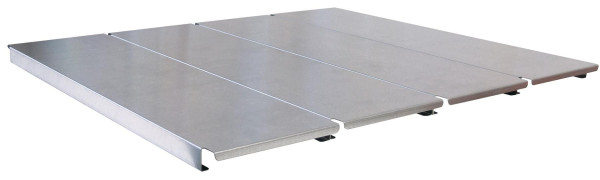 Schulte W 100-Stahlpaneel, 804x178 mm, verzinkt, 19091