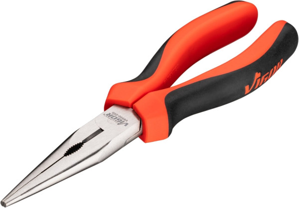 VIGOR Flachrund-Zange, 200 mm, V6502-200, 4047728076777
