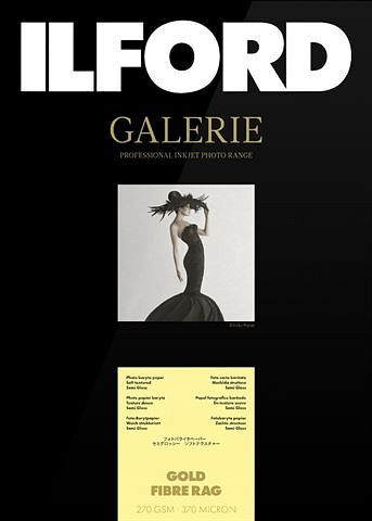 Ilford Fotopapier Galerie Fibre Rag 270g 91,4 cm x 15 m, 7027160, 4027501223833