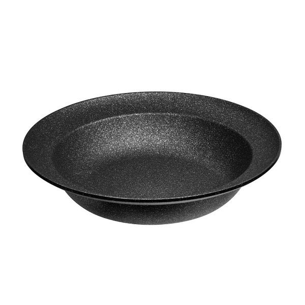 APS Schale FrostFire, Aluminium, Antihaftbeschichtung, 45 x 45 cm, Höhe 10 cm, 5,6 Liter, Schwarz-silber, 30510