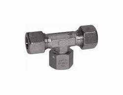 Riegler Einstellbare T-Verschraubung mit Dichtkegel, 112340