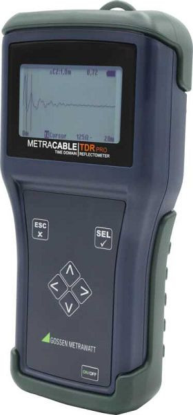 Gossen Metrawatt Kabelfehler- und Kabellängen-Messgerät, METRACABLE TDR PRO, M281A