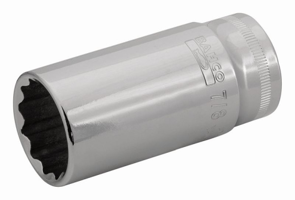 Bahco Steckschlüssel-Einsatz, 3/8", 12kant, lang, SW 1/4", A7402DZ-1/4
