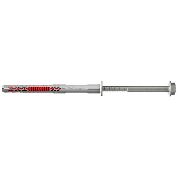 Fischer Langschaftdübel DuoXpand 10 x 80 FUS R Sechskantschraube mit U-Scheibe, VE: 50 Stück, 562175