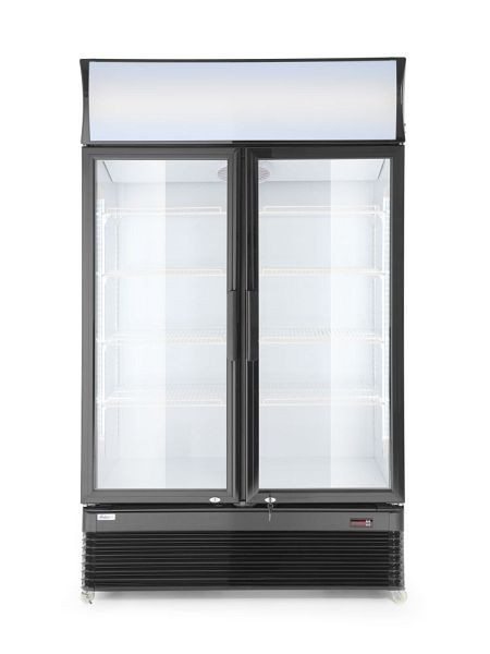 Arktic Kühlschrank 618L mit 2 Glastüren, 2/10°C 230V/400W, 233795