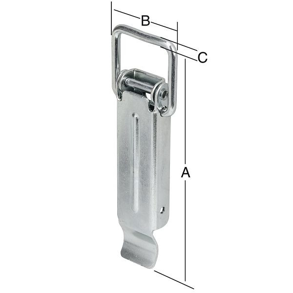 Vormann Spannverschluss 70 x 31 verzinkt, VE: 5 Stück, 092265000