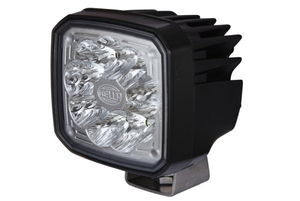 HELLA LED-Arbeitsscheinwerfer, Ultra Beam, 12/24V, 2200lm, Anbau/geschraubt, schwenkbarer Montagebügel/stehend, weitreichende Ausleuchtung, 1GA 995 506-031