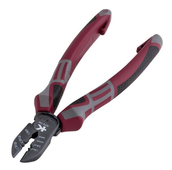 Kraftwerk HIGHTECH 3C Universal-Seitenschneider 190 mm ist speziell für Arbeiten an der Fahrzeugelektrik gemacht, 4272-190