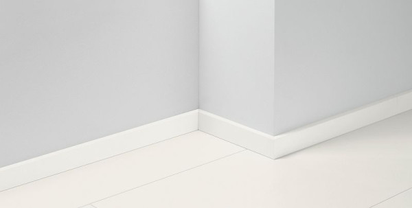Parador Dekor-Sockelleiste SL 5 Uni weiß D001, 1745301
