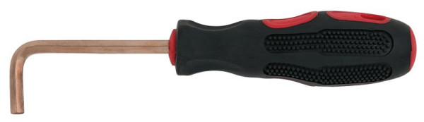 KS Tools BRONZEplus Schraubendreher Innensechskant, gewinkelt 4 mm, 963.1506