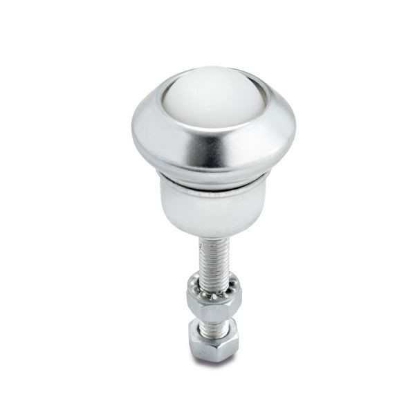 Torwegge Kugelrolle mit Gewindezapfen (NYLONKugel), KR-G-20-KU, 0014734