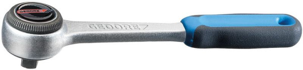 GEDORE Umschaltknarre, 1/4", 129 mm, Vanadium-Stahl, 6170590