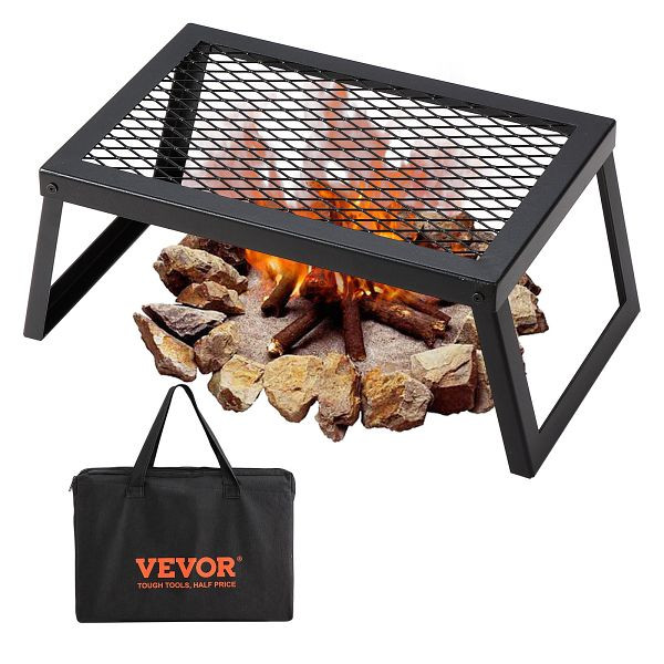 VEVOR BBQ Gills Holzkohlegrill Klappgrill 458 x 305 x 205 mm, Tischgrill Tragbarer Reisegrill 6 kg Belastbar, ZDYYKJZDG18120J5TV0