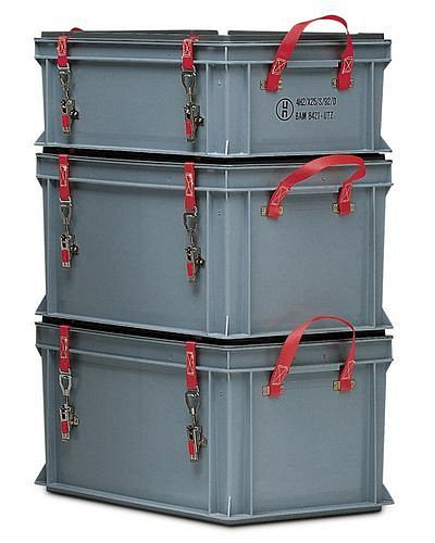 DENIOS Gefahrgutbehälter GB 60.75, 75 Liter Volumen, 117932