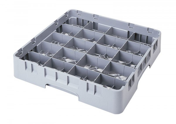 Cambro TassenSpülkorb mit 20 Fächer in voller Größe Camrack® Soft Grau, 20C258151