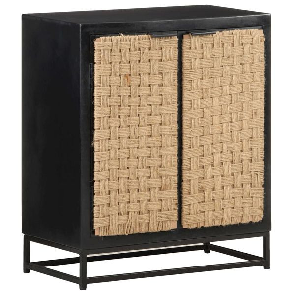 vidaXL Sideboard 60x35x70 cm Massivholz Mango, pulverbeschichtet, 323493
