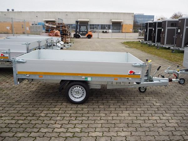 Eduard 2615 GE 1500 kg Rückwärtskipper mit elektrischer Bedienung und Nothandpumpe, Maße: 1500 x 2560 x 300 mm, SW513810