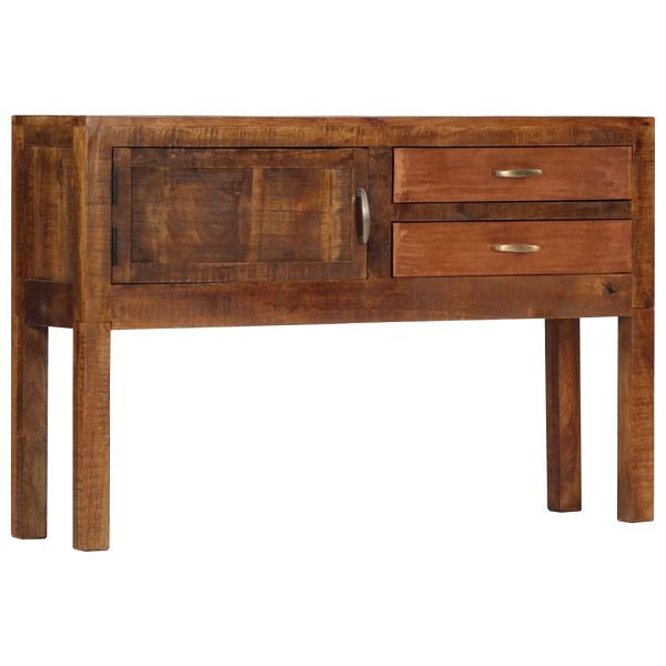 vidaXL Sideboard 118x30x75 cm Massivholz Mango, 247965, 8719883559278