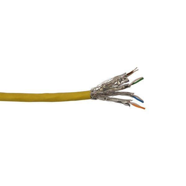 bda connectivity Datenkabel - Ethernet Kabel - CAT 7 gelb - 305m Trommel, 39320483