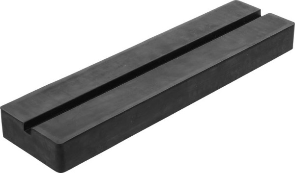 BGS Gummiauflage, mit Nut, für Hebebühnen, 373 x 100 x 35 mm, 7012