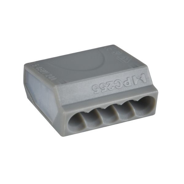 Haupa Verbindungsklemmen Nylon, 5-polig, VE: 100 Stück, 265036