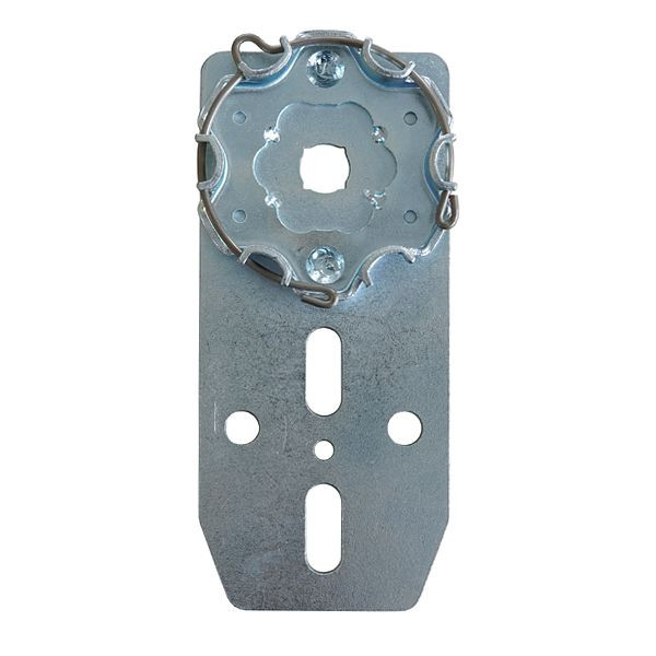 Kaiser Nienhaus Motorlager 138x62 für Fertigkästen, Metall-Clipslager mit Sprengring, 212122