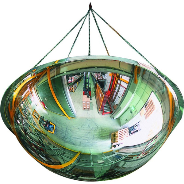 Stein HGS Überwachungsspiegel -PANORAMA 360-, Ø 600 mm / 3 m, mit Montageset für hängende Befestigung, 11266-02