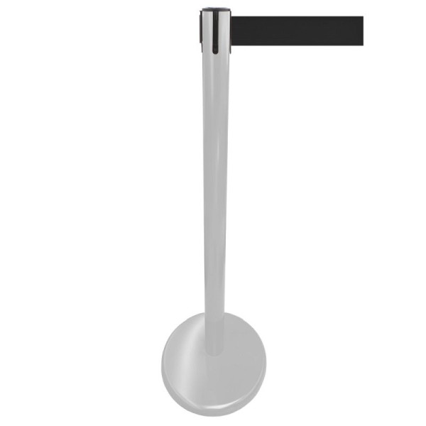 Stein HGS Personenleitsystem -P-Line Future-, Metall/ anthrazit, schwarz, mit Gurtendstück (Standard), Gurtlänge: 4 m, 15695-0302