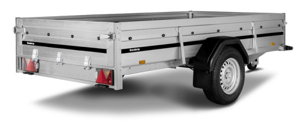 Brenderup Anhänger 2260WS UB750, Maße: 1530 x 2580 x 400 mm, SW10193