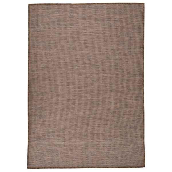 vidaXL Outdoor-Teppich Flachgewebe 160x230 cm Braun, UV-beständig, 340790