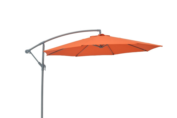 Merxx Ampelschirm, Ø 300 cm, inkl. Hülle, terracotta, 29015-316