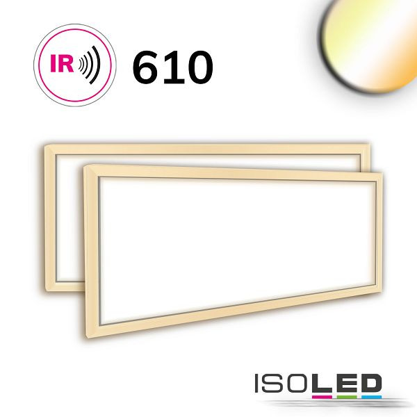 ISOLED LED Leuchtrahmen für Infrarot-Panel PREMIUM Professional 610, 70W, weißdynamisch, CRI92, 115911